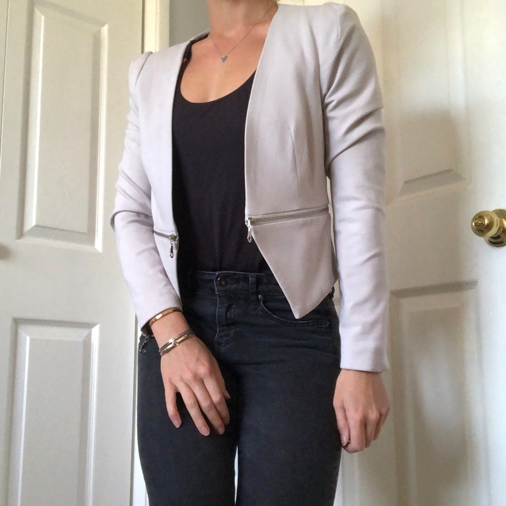 Philosophy lavender blazer